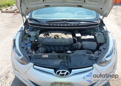 2016 Hyundai Elantra Value Edition z USA, uszkodzony, nr VIN 5NPDH4AEXGH738588